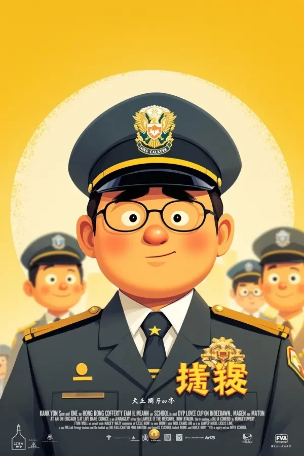 逃学威龙喜剧电影海报