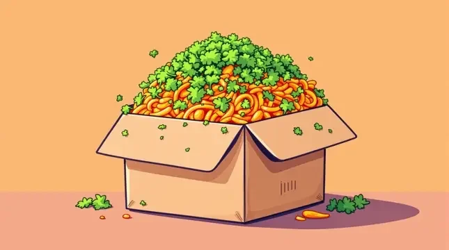点外卖备注别放香菜，结果香菜论斤放搞笑视频封面