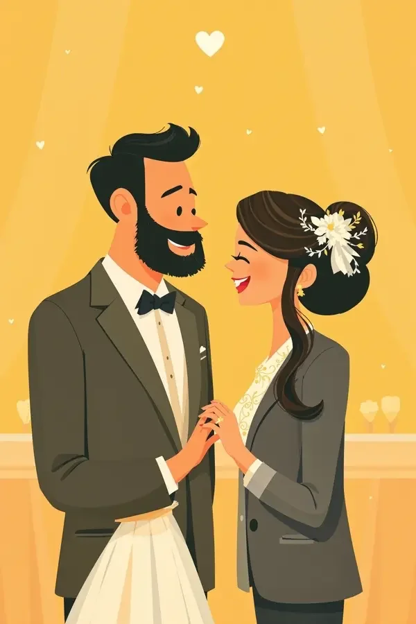 假结婚喜剧电影海报